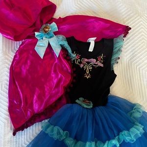 Disney Anna costume with cape